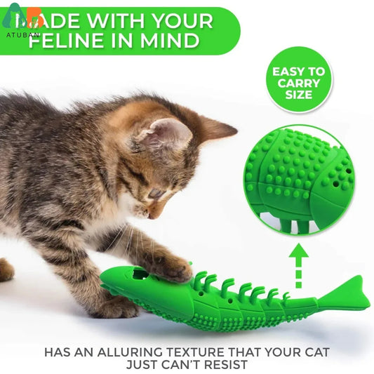 Cat Toothbrush Toy