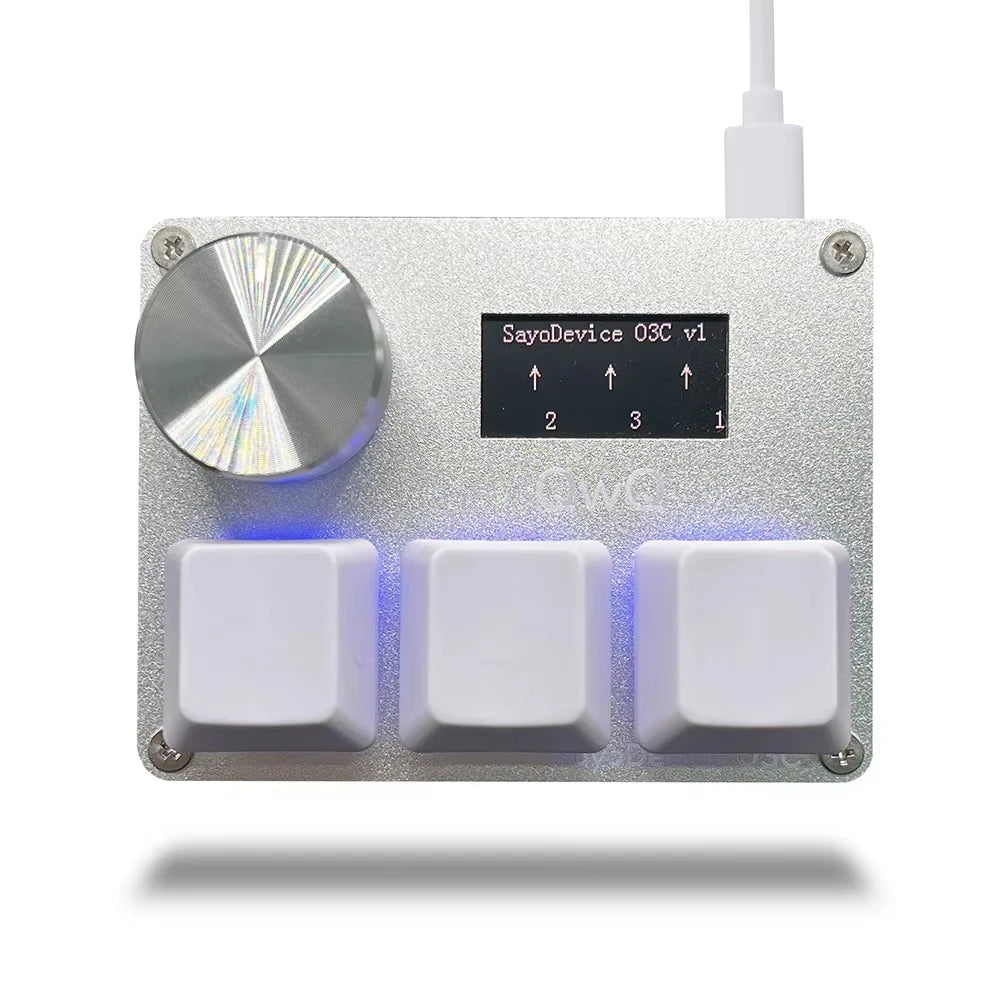 RGB Magnetic Switch Macro Keyboard with Programmable Knob
