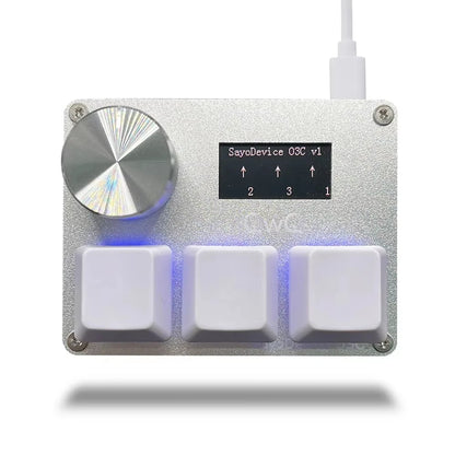 RGB Magnetic Switch Macro Keyboard with Programmable Knob