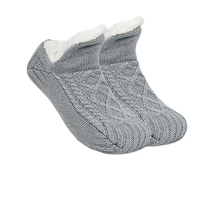 Warm Fleece Non-Slip Floor Socks