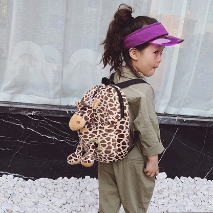 Cute Plush Animal Kids Backpack