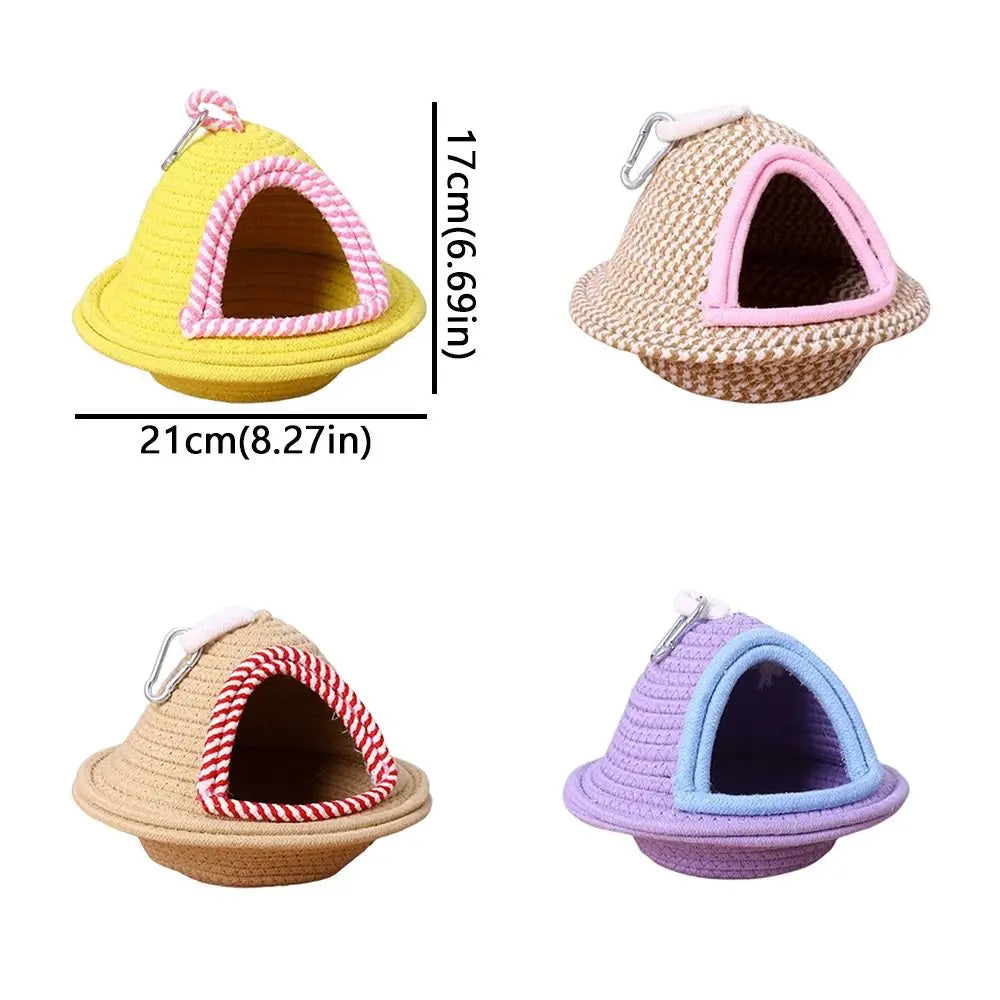 Warm Hanging Bird Nest for Parrots