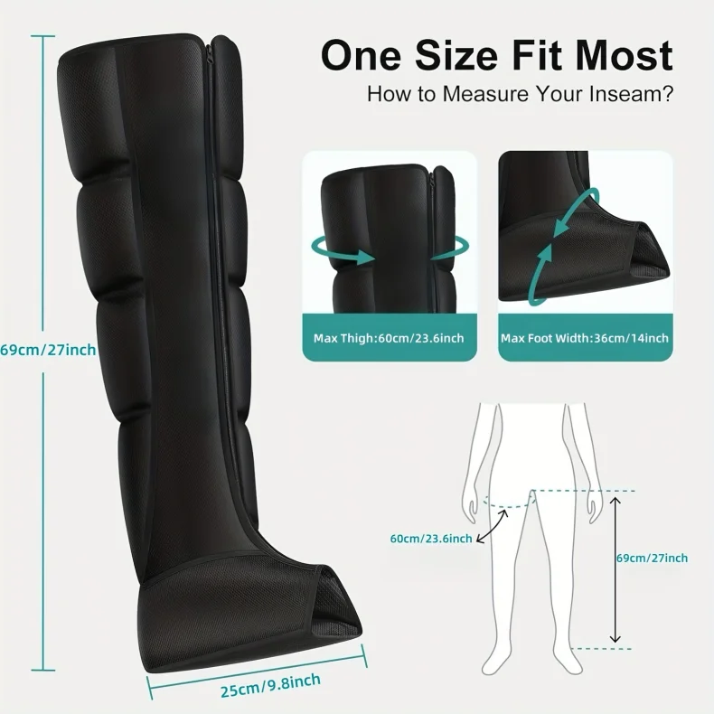 Air Compression Leg Massager Boots