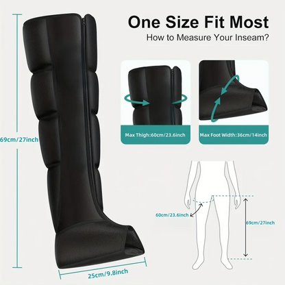 Air Compression Leg Massager Boots