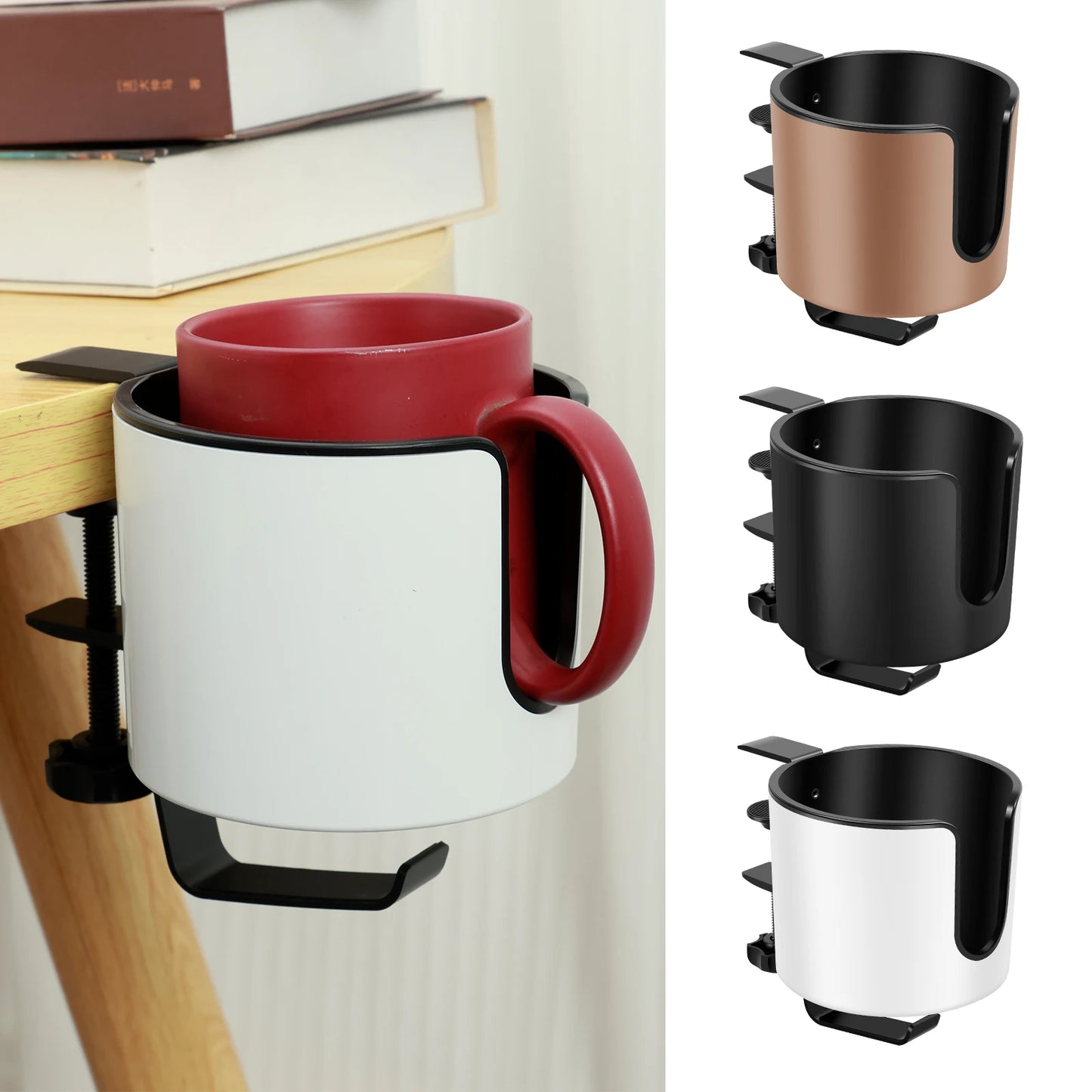 2-in-1 Desk Cup & Headphone Holder