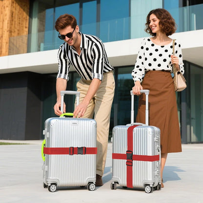 Adjustable Luggage Strap Set