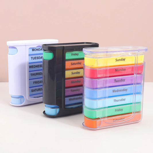 7-Day Weekly Pill Organiser Box