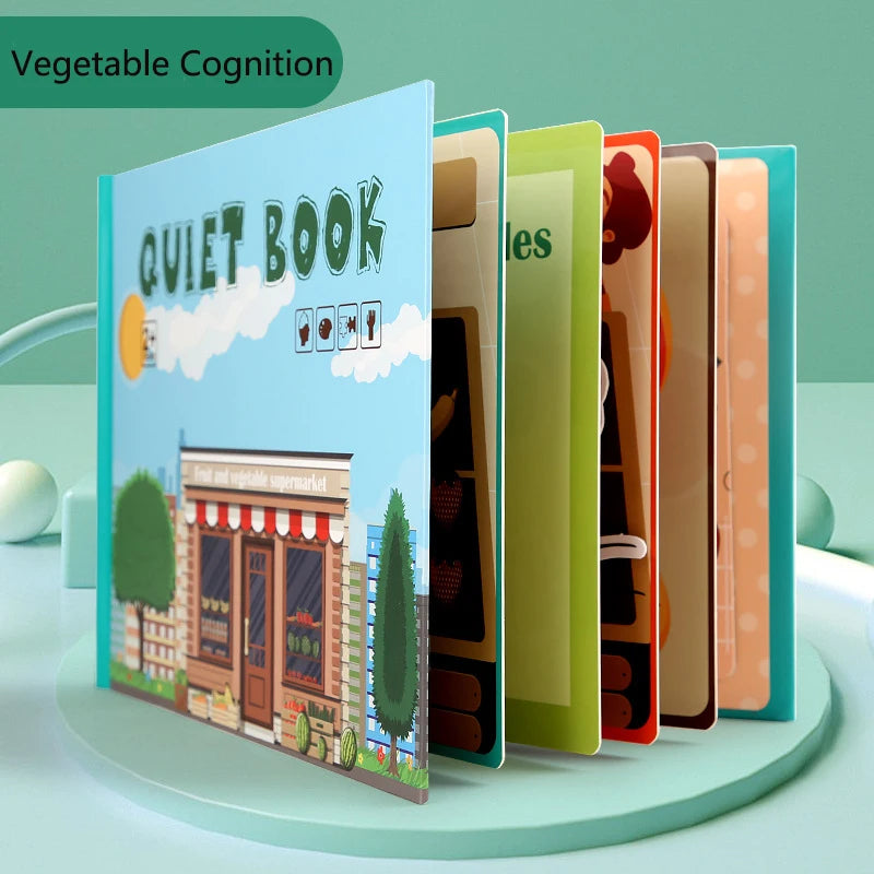 Children Busy Book Montessori For Toddler