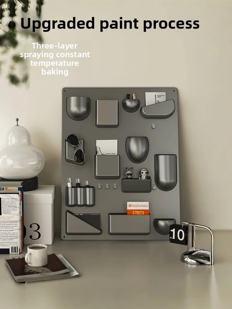 Modern Wall Mounted Entryway Storage Rack