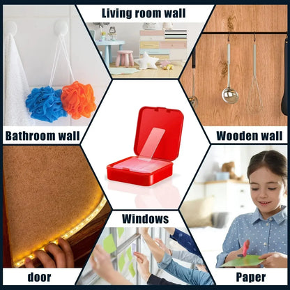 Reusable Nano Adhesive Wall Stickers