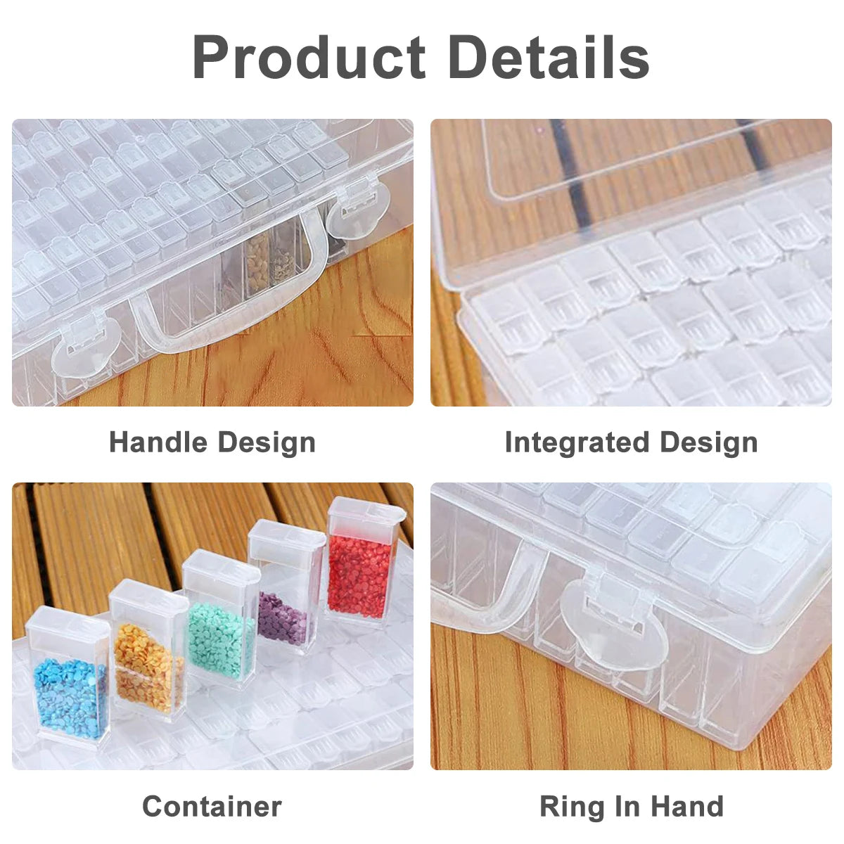 Reusable Seed Collection & Craft Storage Case with Labels