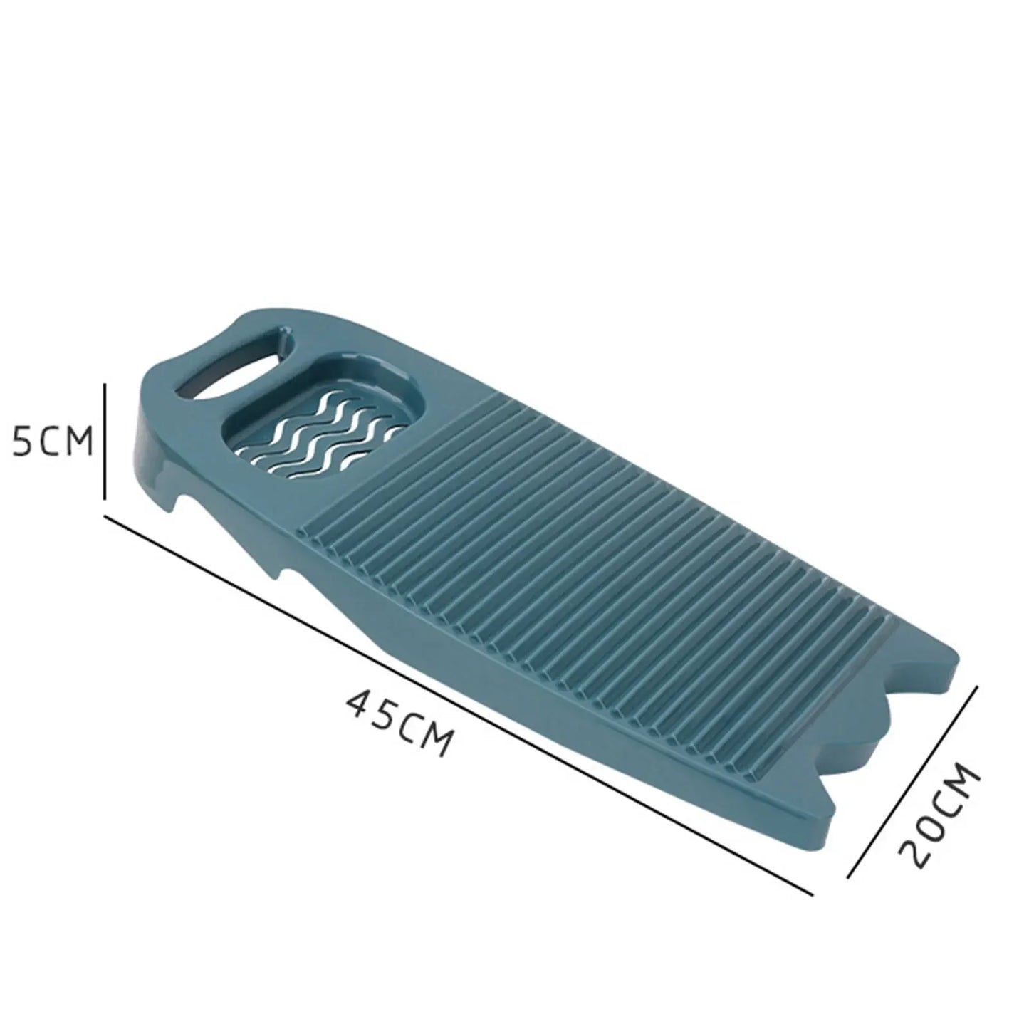 Thickened Hand Wash Laundry Washboard with Soap Holder