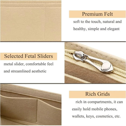 Mini Tote Bag Organizer Insert