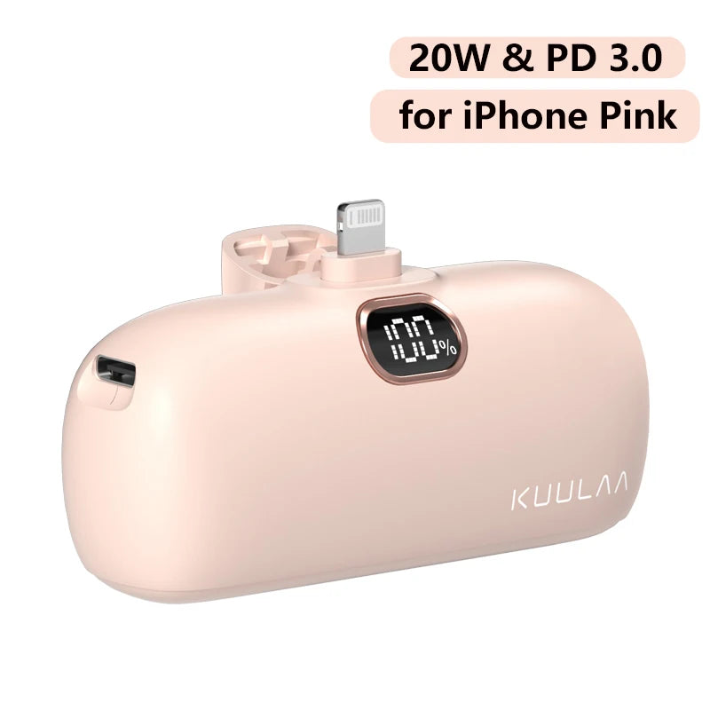 20W Fast Charging Portable Power Bank