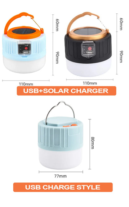 Solar Rechargeable Camping Lantern