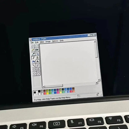 50-Page Retro Computer Pattern Notepad