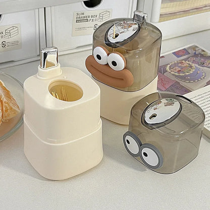 Automatic Pop-Up Toothpick Holder
