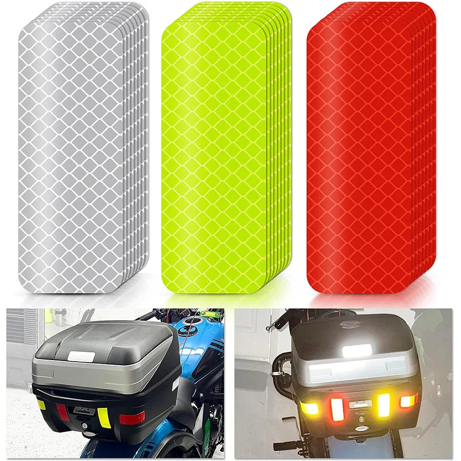 High Visibility Reflective Warning Stickers