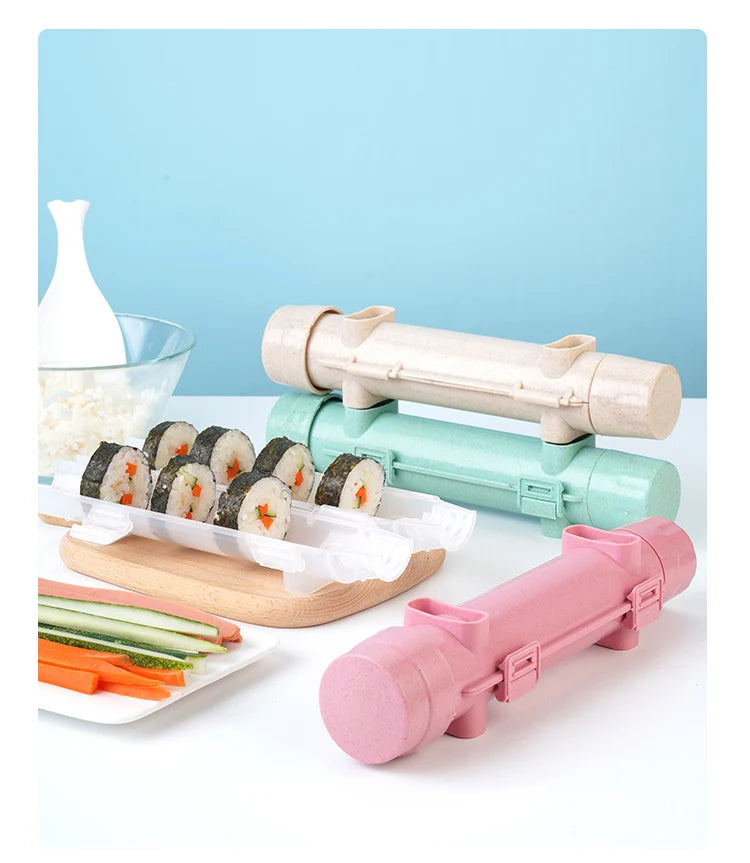 Quick Sushi Roll Maker & Rice Mold for Homemade Sushi