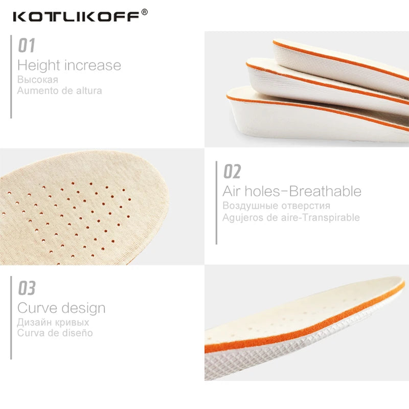 Height Increase Shoe Insoles