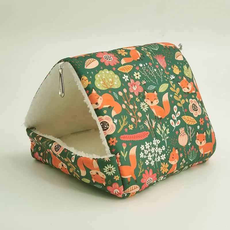 Warm Triangular Pet Bird & Small Animal Sleeping Nest
