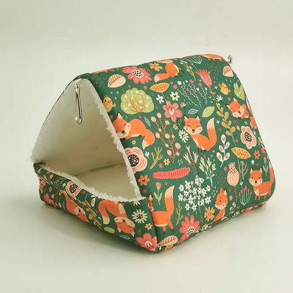 Warm Triangular Pet Bird & Small Animal Sleeping Nest