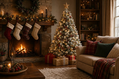 7FT Artificial Fir Christmas Tree