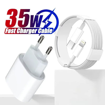35W USB-C PD Fast Charger with Cable