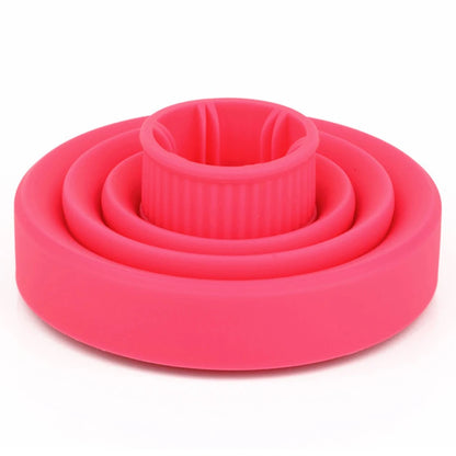 Foldable Silicone Hair Dryer Diffuser Attachment