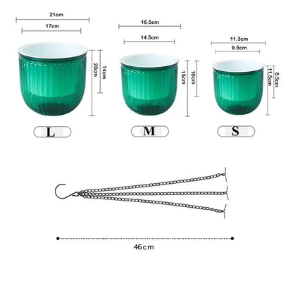 Self-Watering Hanging Planter Pot