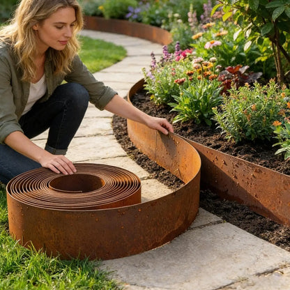 Steel Garden Lawn Edging Border