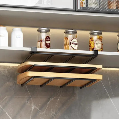 Under-Cabinet Kitchen Storage Rack