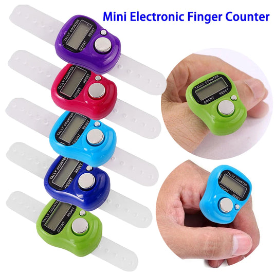 Mini Digital Finger Tally Counter Ring
