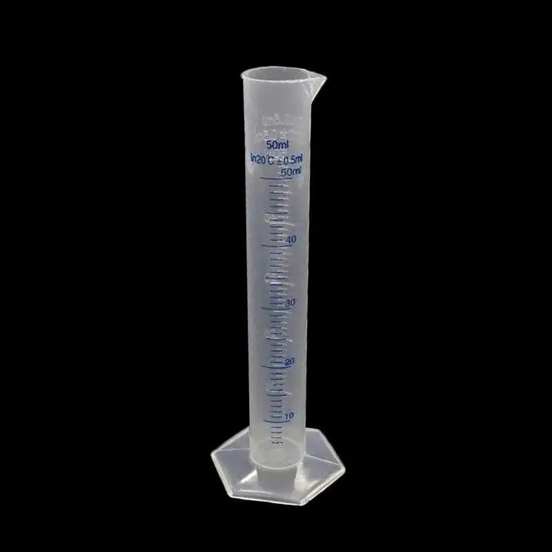 Plastic Graduated Measuring Cylinder with Hexagonal Base
