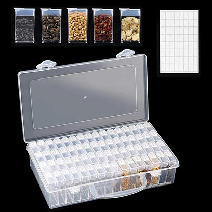 Reusable Seed Collection & Craft Storage Case with Labels