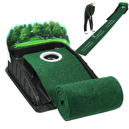 Portable Golf Putting Training Mat