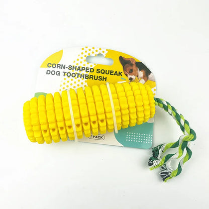 Corn Chew Squeaky Dog Toy