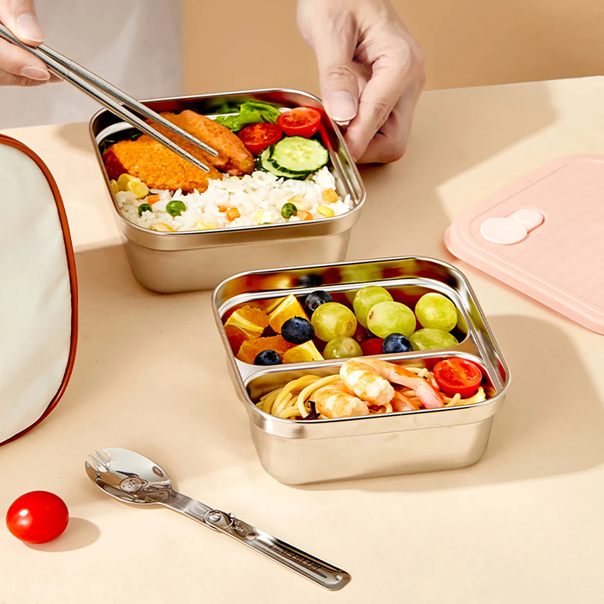 Leakproof Bento Food Container – 600ml–700ml