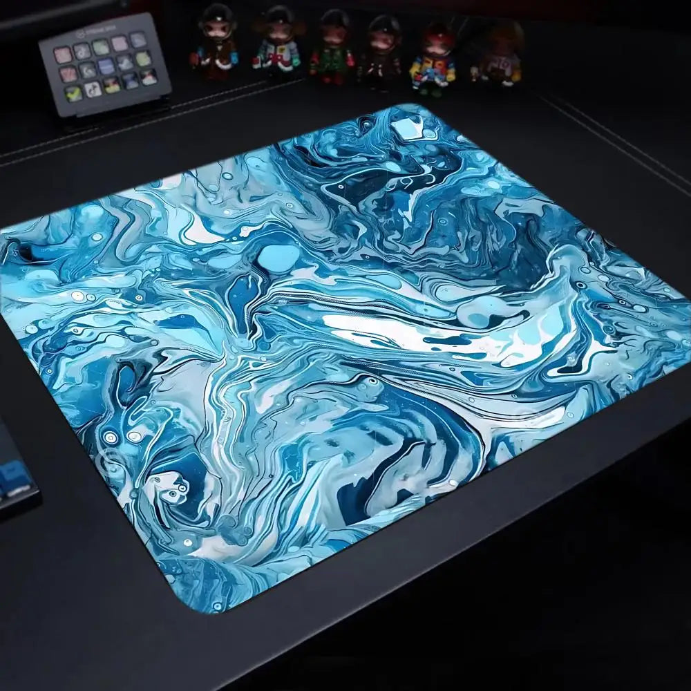 Fluid Pattern Desk Mouse Pad