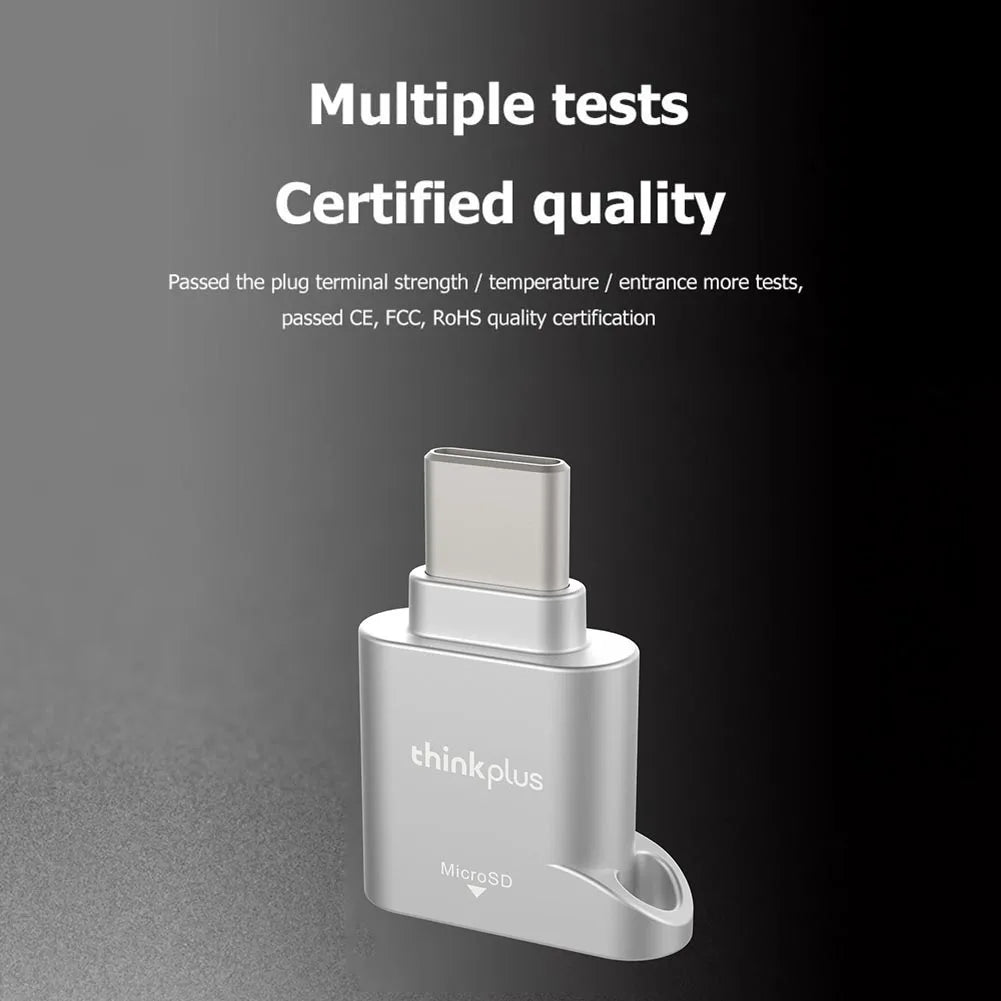 Lenovo ThinkPlus USB-C Micro SD Card Reader