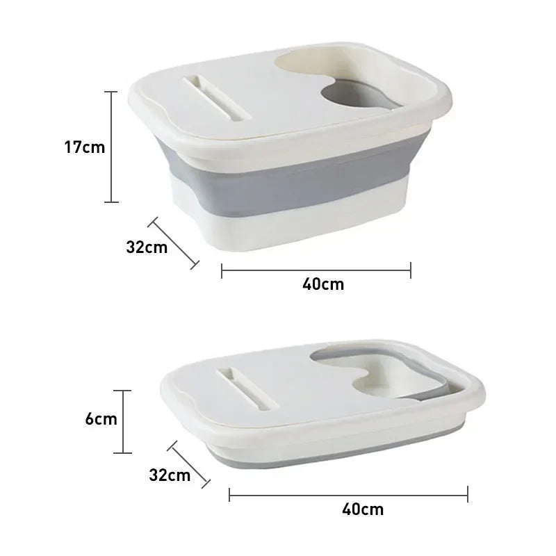 Foldable Foot Spa Massage Bucket