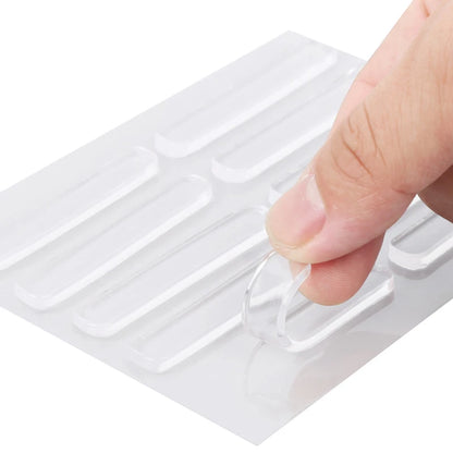 Clear Self-Adhesive Silicone Bumper Pads