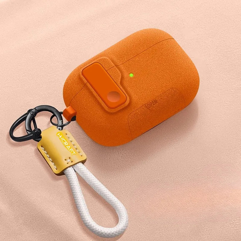 AirPods Protective Case with Carabiner Hook