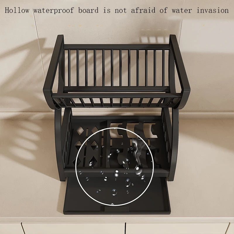 Double-Layer Dish Drying Rack