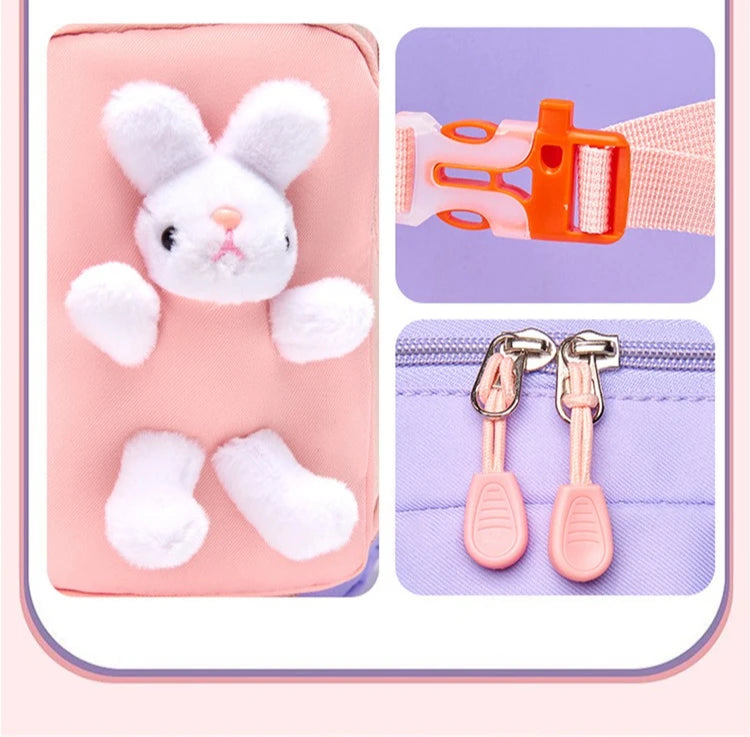 Girls Kawaii Lightweight Waterproof School Backpack