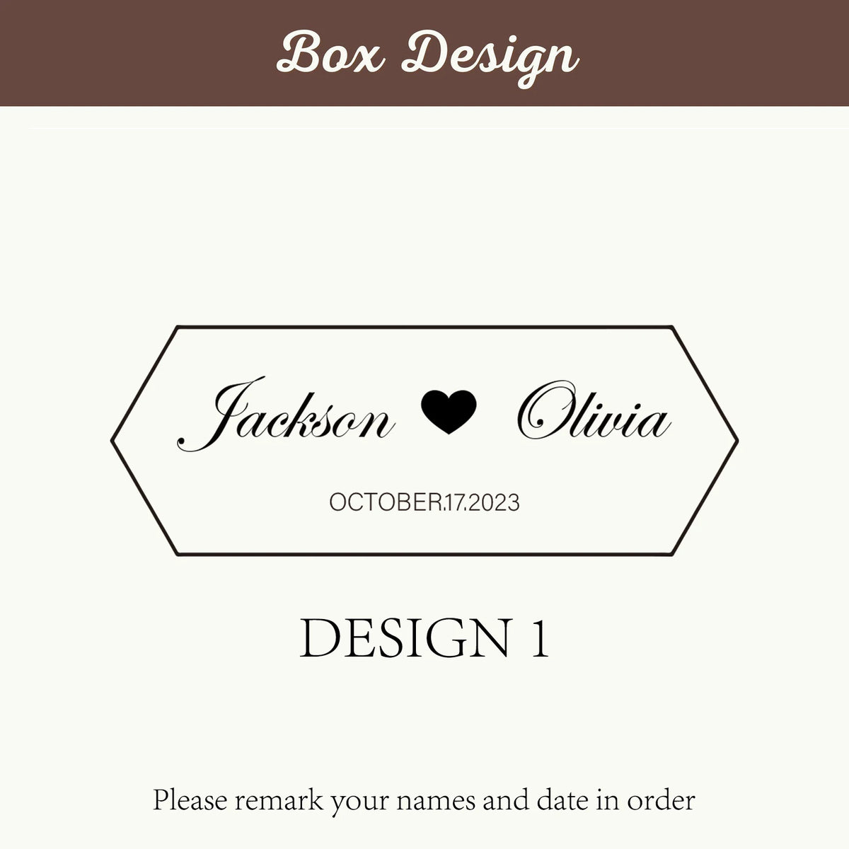 Personalized Wooden Double Ring Box with Clear Window