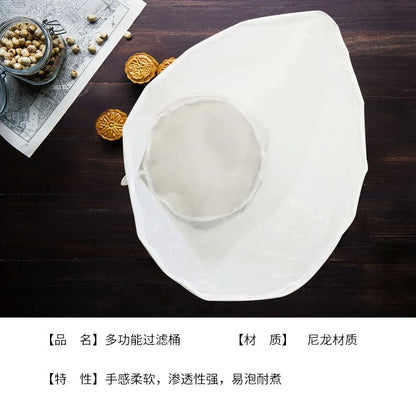 Reusable Fine Mesh Brewing Filter Bag