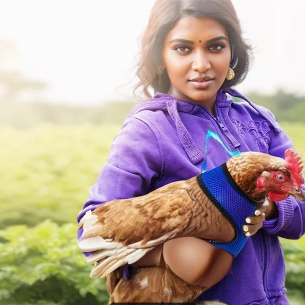 Adjustable Poultry Harness & Leash Set