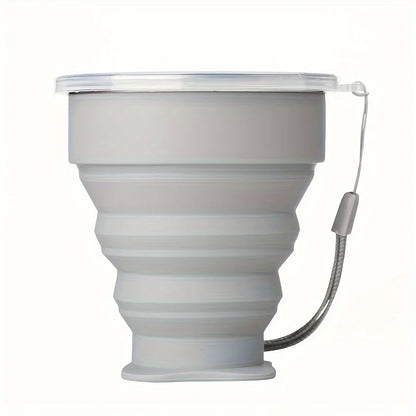 Collapsible Silicone Travel Cup with Lid