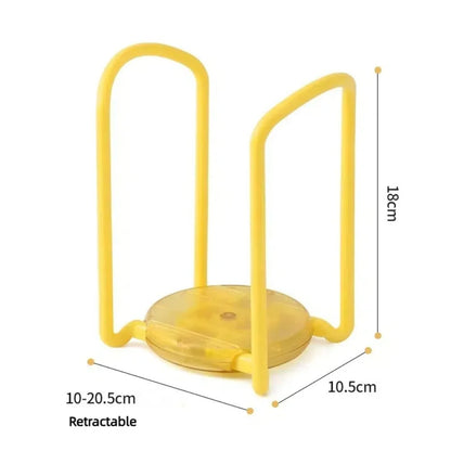 Adjustable Desktop Bowl & Plate Storage Rack